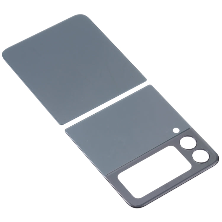 Pour Samsung Galaxy Z Flip3 5G SM-F711B Couvercle arrière de la batterie en verre