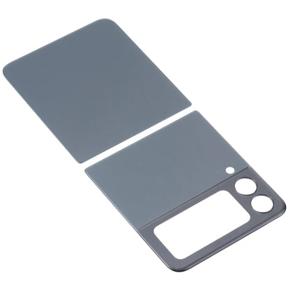 Pour Samsung Galaxy Z Flip3 5G SM-F711B Couvercle arrière de la batterie en verre