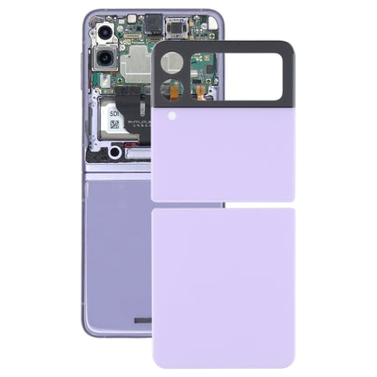 Pour Samsung Galaxy Z Flip3 5G SM-F711B Couvercle arrière de la batterie en verre