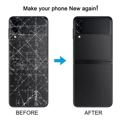 Pour Samsung Galaxy Z Flip3 5G SM-F711B Couvercle arrière de la batterie en verre