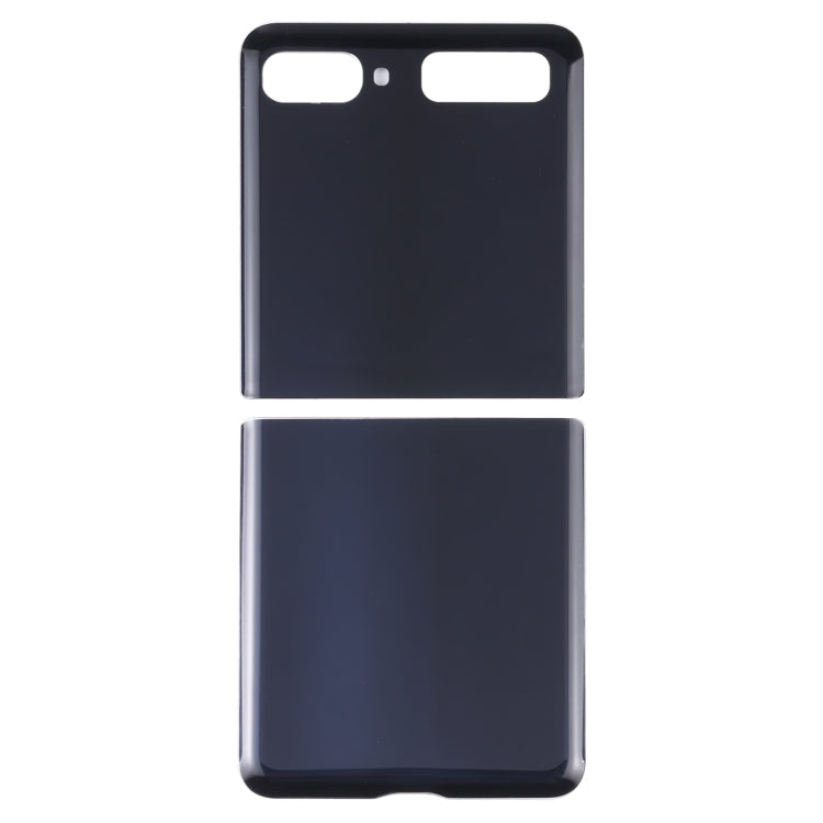 Pour Samsung Galaxy Z Flip 4G SM-F700 Couvercle arrière de la batterie en verre
