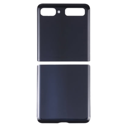Pour Samsung Galaxy Z Flip 4G SM-F700 Couvercle arrière de la batterie en verre