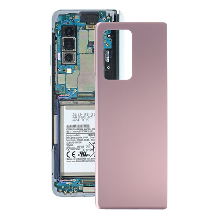 Couvercle arrière de batterie en verre pour Samsung Galaxy Z Fold2 5G SM-F916B