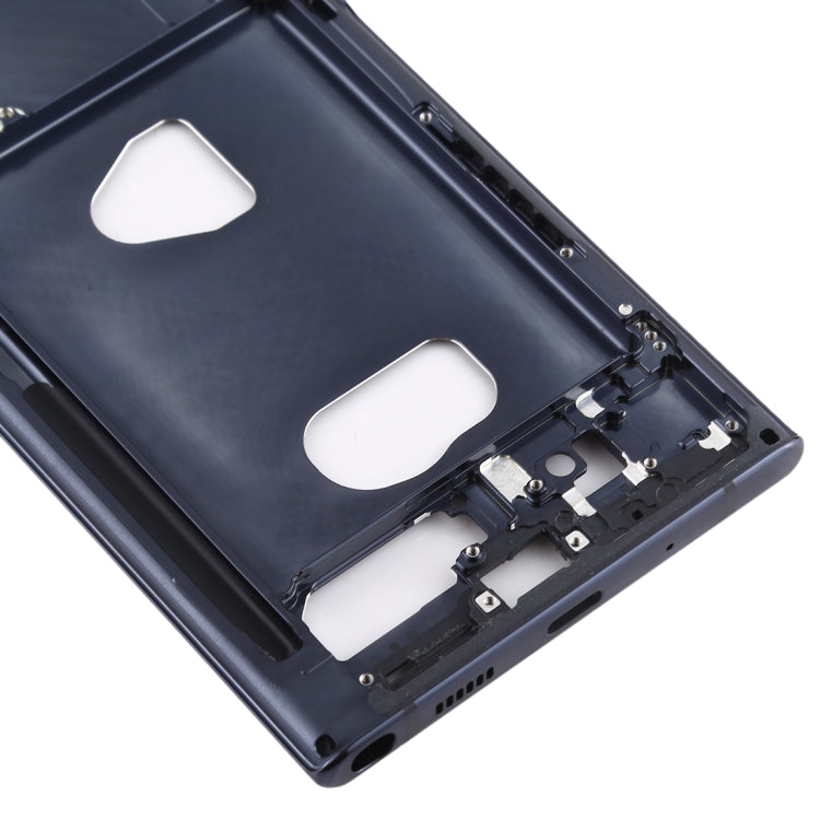 Pour Galaxy Note 10 + plaque de lunette du cadre central