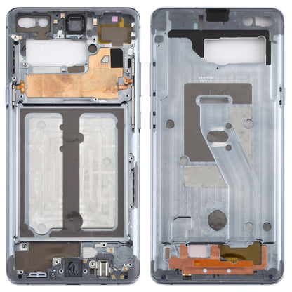 Pour Galaxy S10 5G, plaque de cadre central avec touches latérales