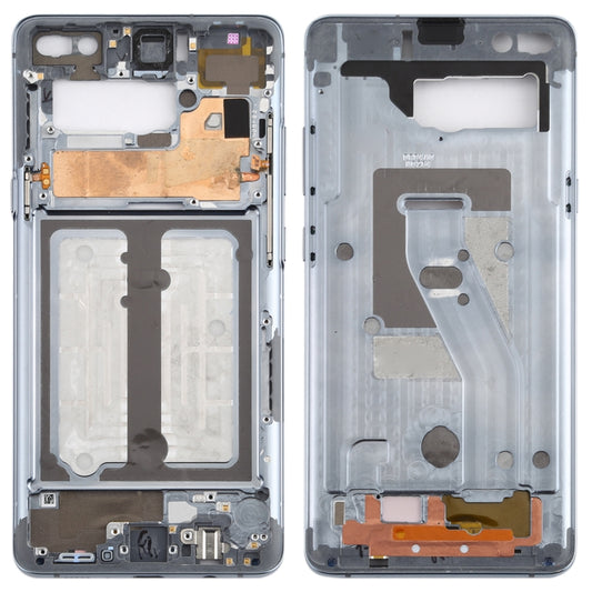 Pour Galaxy S10 5G, plaque de cadre central avec touches latérales