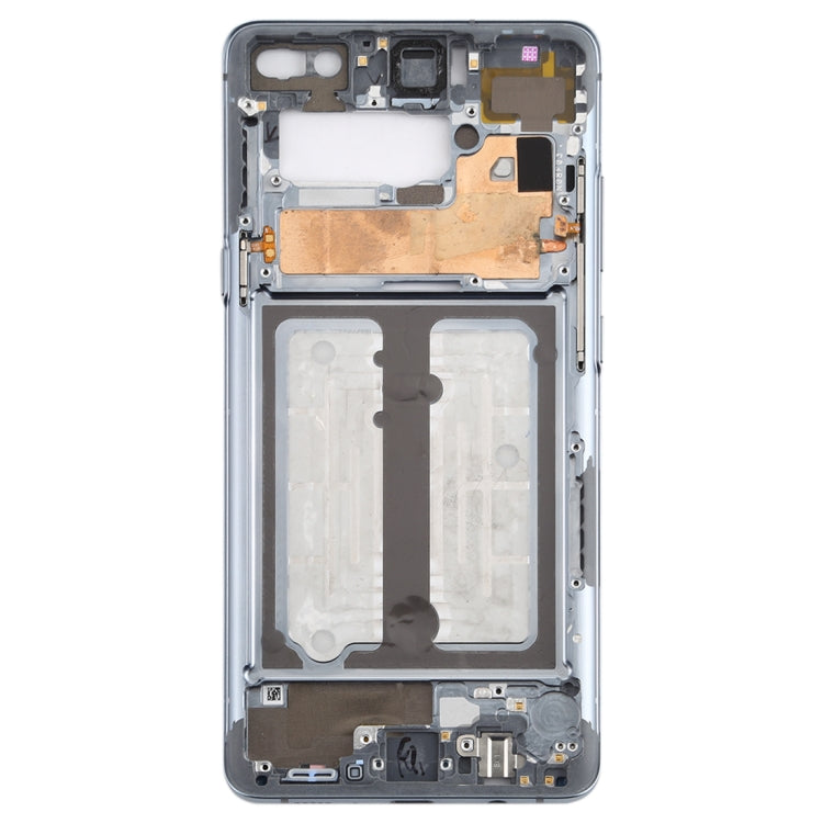 Pour Galaxy S10 5G, plaque de cadre central avec touches latérales