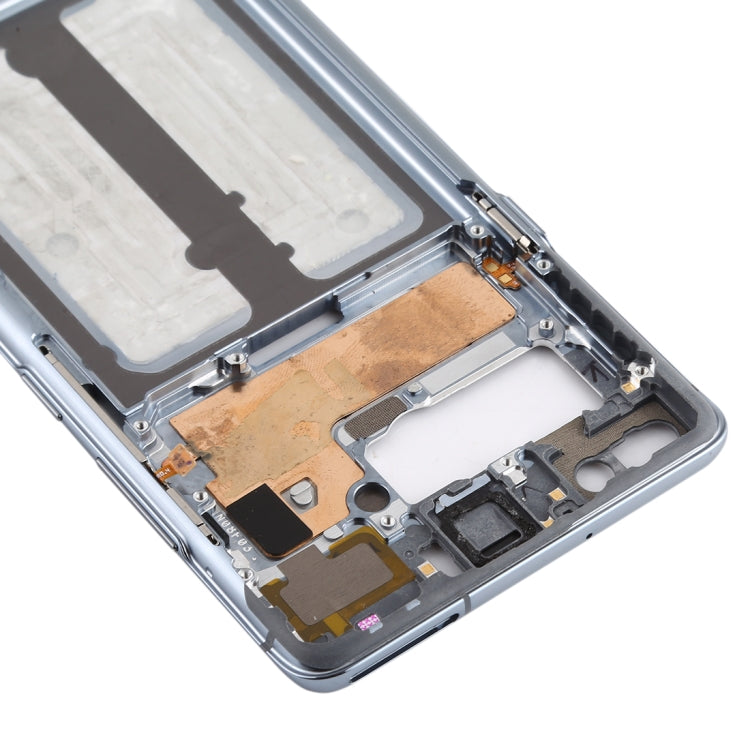 Pour Galaxy S10 5G, plaque de cadre central avec touches latérales