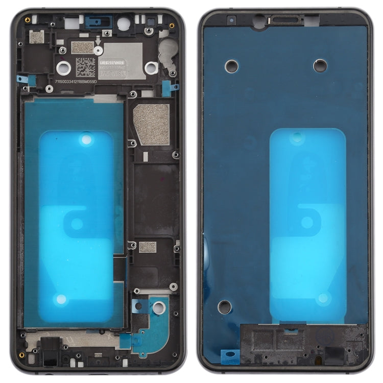 Pour Galaxy A6s, plaque de cadre central