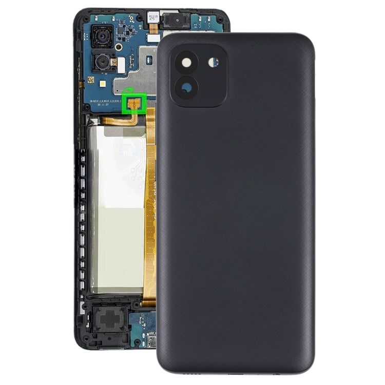 Pour Samsung Galaxy A03 SM-A035F Couvercle arrière de la batterie