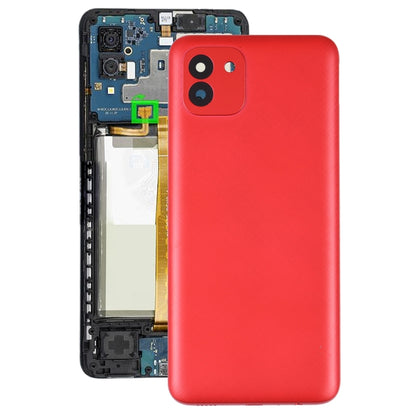 Pour Samsung Galaxy A03 SM-A035F Couvercle arrière de la batterie