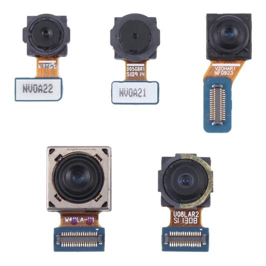 Pour Samsung Galaxy A42 5G SM-A426 ensemble de caméra d'origine (profondeur + Macro + large + caméra principale + caméra frontale)