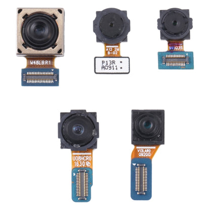 Pour Samsung Galaxy A32 5G SM-A326B ensemble de caméra d'origine (profondeur + Macro + large + caméra principale + caméra frontale)