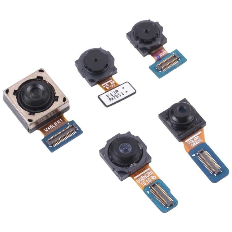 Pour Samsung Galaxy A32 5G SM-A326B ensemble de caméra d'origine (profondeur + Macro + large + caméra principale + caméra frontale)