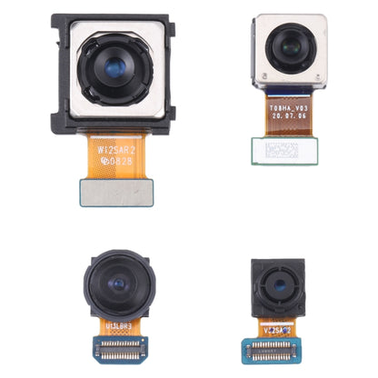 Pour Samsung Galaxy S20 FE 5G SM-G781 ensemble de caméra d'origine (téléobjectif + grand angle + caméra principale + caméra frontale)