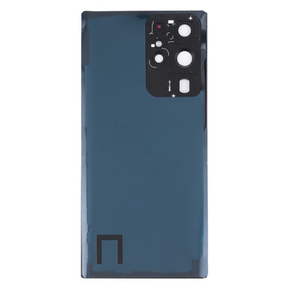 Coque arrière de batterie avec couvercle d'objectif d'appareil photo, pour Samsung Galaxy S22 Ultra 5G SM-S908B