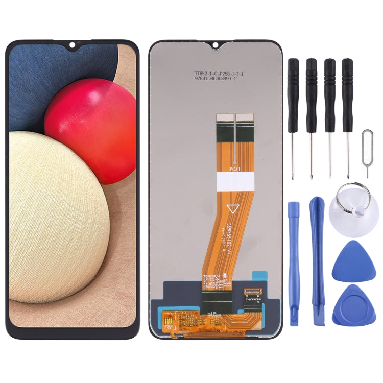 Ensemble complet d'écran LCD et de numériseur pour Samsung Galaxy A02S