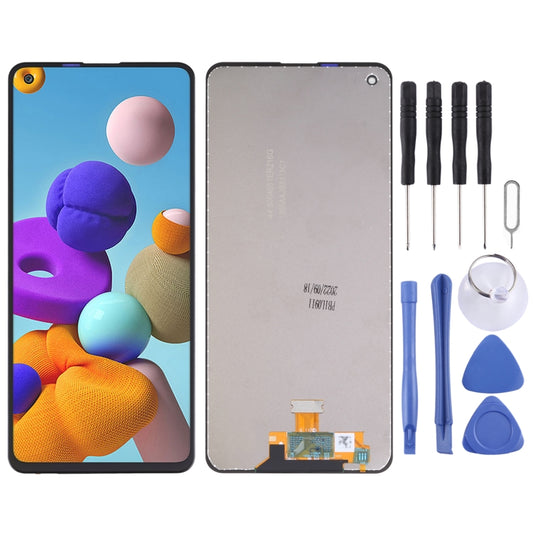 Ensemble complet d'écran LCD et de numériseur pour Samsung Galaxy A21S