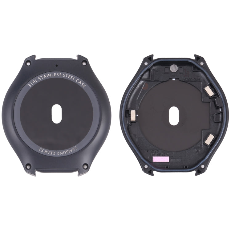 Couvercle du boîtier arrière avec lentille en verre pour Samsung Gear S2 SM-R720