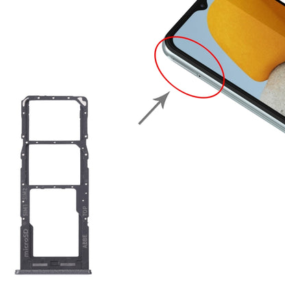 Pour Samsung Galaxy M23 SM-M236B plateau de carte SIM d'origine + plateau de carte SIM + plateau de carte Micro SD