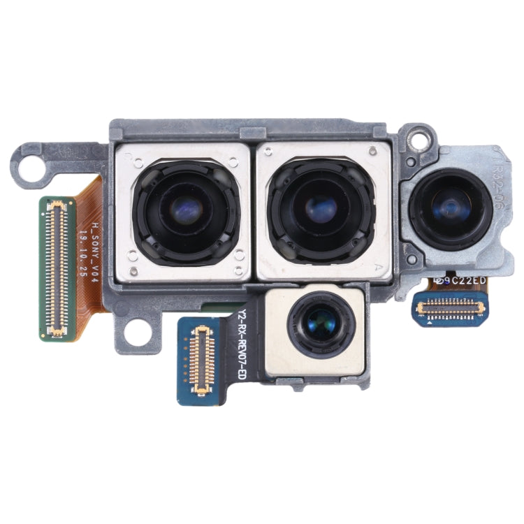 Ensemble de caméra Original pour Samsung Galaxy S20 +/S20 + 5G SM-G985U/G986U, Version américaine (téléobjectif + profondeur + large + caméra principale)