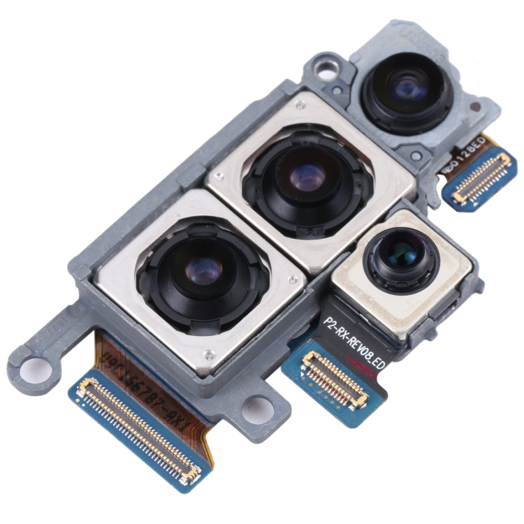 Pour Samsung Galaxy S20 +/S20 + 5G SM-G985F/G986F Version ue ensemble de caméra d'origine (téléobjectif + profondeur + large + caméra principale)