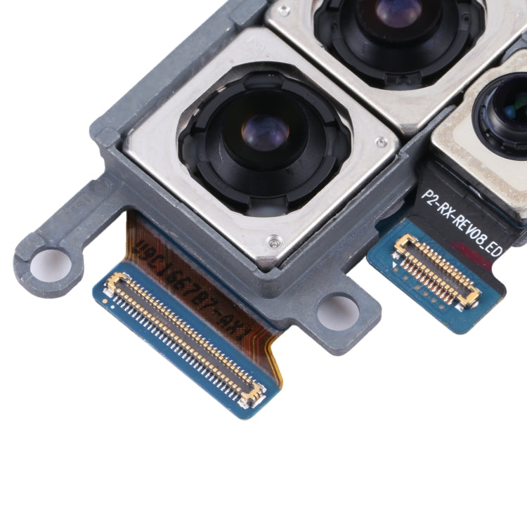 Pour Samsung Galaxy S20 +/S20 + 5G SM-G985F/G986F Version ue ensemble de caméra d'origine (téléobjectif + profondeur + large + caméra principale)