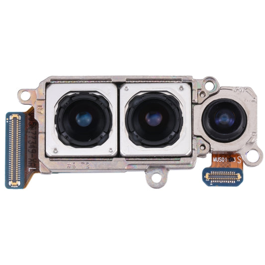 Pour Samsung Galaxy S21/S21 + 5G/S21 5G SM-G990F/G991F/G996F Version ue ensemble de caméra d'origine (téléobjectif + large + caméra principale)