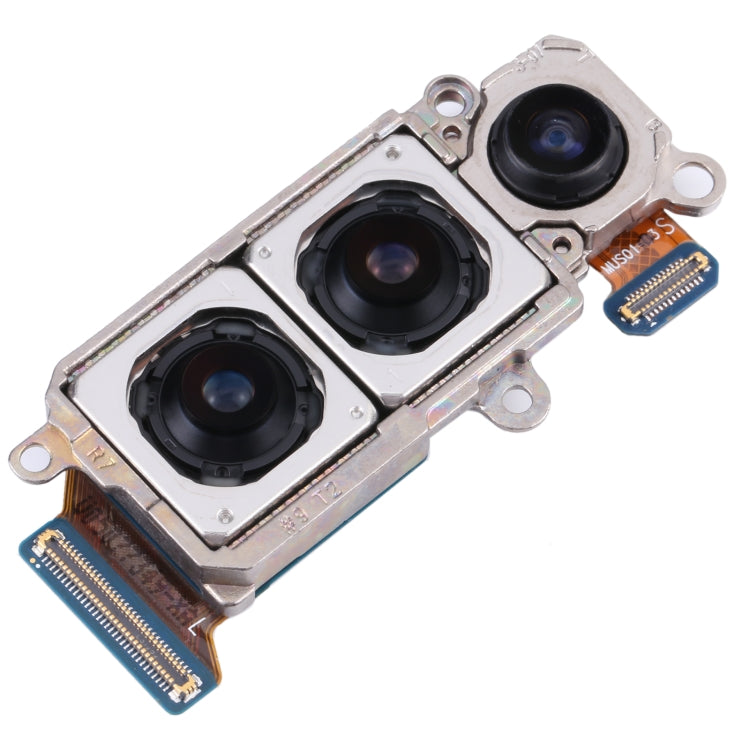 Pour Samsung Galaxy S21/S21 + 5G/S21 5G SM-G990F/G991F/G996F Version ue ensemble de caméra d'origine (téléobjectif + large + caméra principale)
