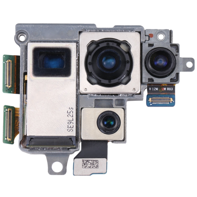 Pour Samsung Galaxy S20 Ultra 5G SM-G988B ensemble de caméra d'origine (téléobjectif + profondeur + grand angle + caméra principale)