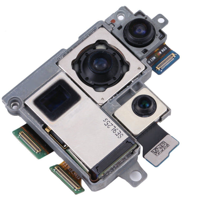 Pour Samsung Galaxy S20 Ultra 5G SM-G988B ensemble de caméra d'origine (téléobjectif + profondeur + grand angle + caméra principale)