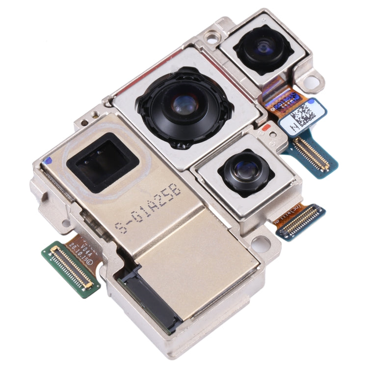 Pour Samsung Galaxy S21 Ultra 5G SM-G998B ensemble de caméra d'origine (téléobjectif + profondeur + grand angle + caméra principale)