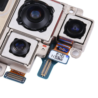 Pour Samsung Galaxy S21 Ultra 5G SM-G998B ensemble de caméra d'origine (téléobjectif + profondeur + grand angle + caméra principale)