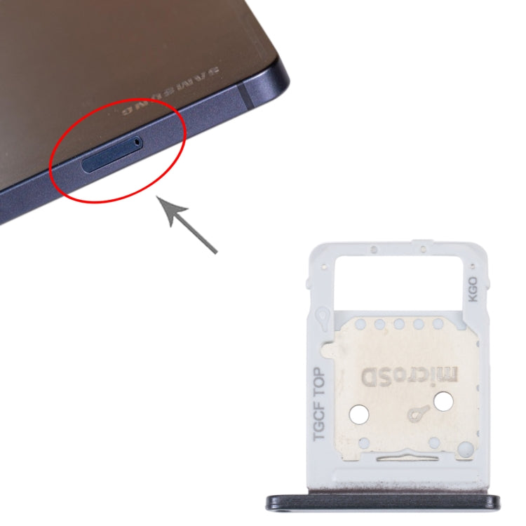 Pour Samsung Galaxy Tab S7 FE SM-T736 plateau de carte SIM + plateau de carte Micro SD