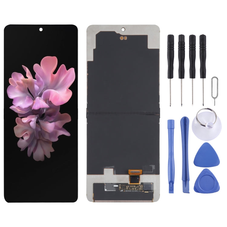 Écran LCD d'origine pour Samsung Galaxy Z Flip 5G SM-F707, assemblage complet, For Samsung Galaxy Z Flip 5G SM-F707