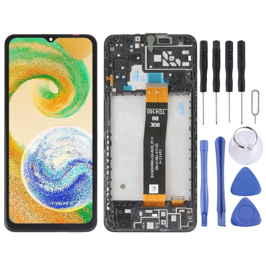 Écran LCD d'origine pour Samsung Galaxy A04s SM-A047, assemblage complet avec cadre