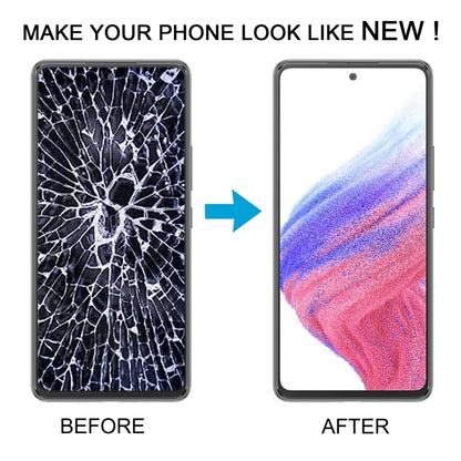 Écran LCD incell pour Samsung Galaxy A53 5G SM-A536 numériseur assemblage complet avec cadre, ne prenant pas en charge l'identification par empreinte digitale