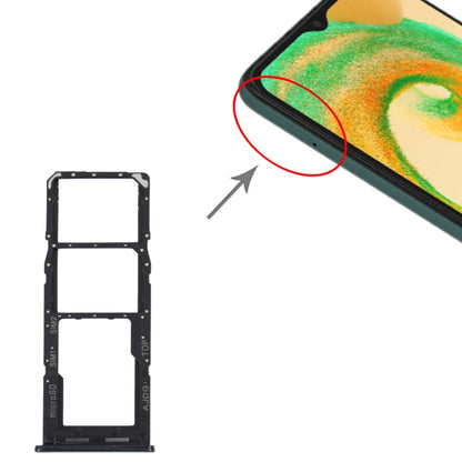 Pour Samsung Galaxy A04s SM-A047F plateau de carte SIM d'origine + plateau de carte SIM + plateau de carte Micro SD