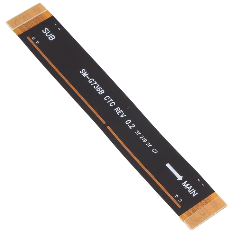 Pour Samsung Galaxy Xcover6 Pro SM-G736 carte mère d'origine connecter câble flexible