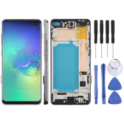 Écran LCD TFT pour Samsung Galaxy S10 + SM-G975, assemblage complet avec cadre, ne prenant pas en charge l'identification par empreinte digitale, For Samsung Galaxy S10+ SM-G975F 6.38 inch(Not Fingerprint), For Samsung Galaxy S10+ (TFT)