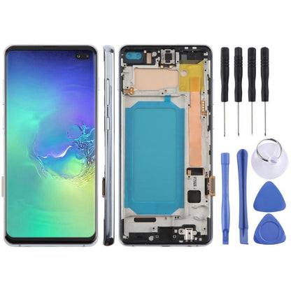Écran LCD TFT pour Samsung Galaxy S10 + SM-G975, assemblage complet avec cadre, ne prenant pas en charge l'identification par empreinte digitale, For Samsung Galaxy S10+ SM-G975F 6.38 inch(Not Fingerprint), For Samsung Galaxy S10+ (TFT)