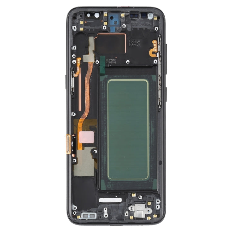 Écran LCD OLED pour Samsung Galaxy S8 SM-G950 numériseur assemblage complet avec cadre
