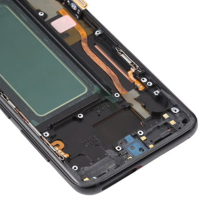 Écran LCD OLED pour Samsung Galaxy S8 SM-G950 numériseur assemblage complet avec cadre