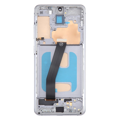 Écran LCD TFT pour Samsung Galaxy S20 SM-G980, assemblage complet avec cadre, ne prenant pas en charge l'identification par empreinte digitale