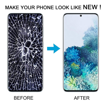 Écran LCD TFT pour Samsung Galaxy S20 SM-G980, assemblage complet avec cadre, ne prenant pas en charge l'identification par empreinte digitale