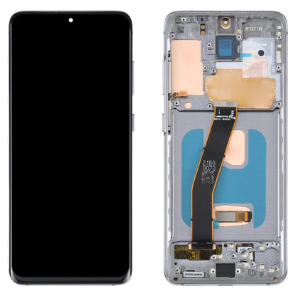 Écran LCD OLED pour Samsung Galaxy S20 SM-G980, assemblage complet avec cadre