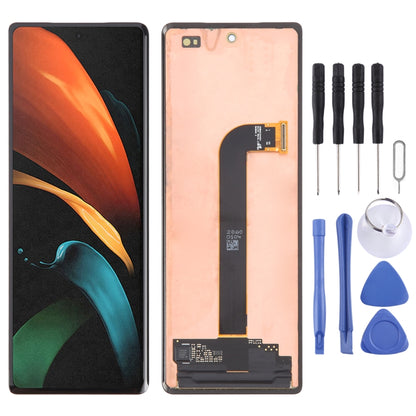 Écran secondaire LCD d'origine pour Samsung Galaxy Z Fold2 5G SM-F916B, assemblage complet de numériseur, For Samsung Galaxy Z Fold2 5G (Original Secondary LCD)