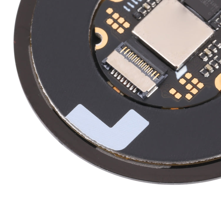 Pour Samsung Galaxy Watch4 SM-R860 / R865 / R870 / R875 Coque arrière en verre d'origine avec fréquence cardiaque