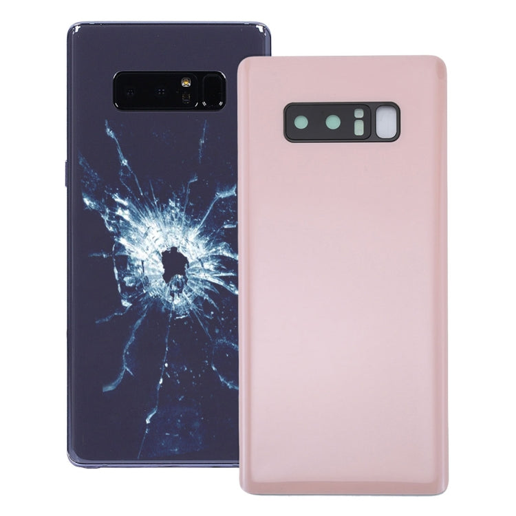 Pour Galaxy Note 8 Coque arrière avec cache d'objectif d'appareil photo