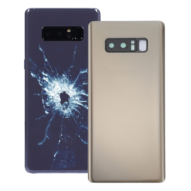 Pour Galaxy Note 8 Coque arrière avec cache d'objectif d'appareil photo